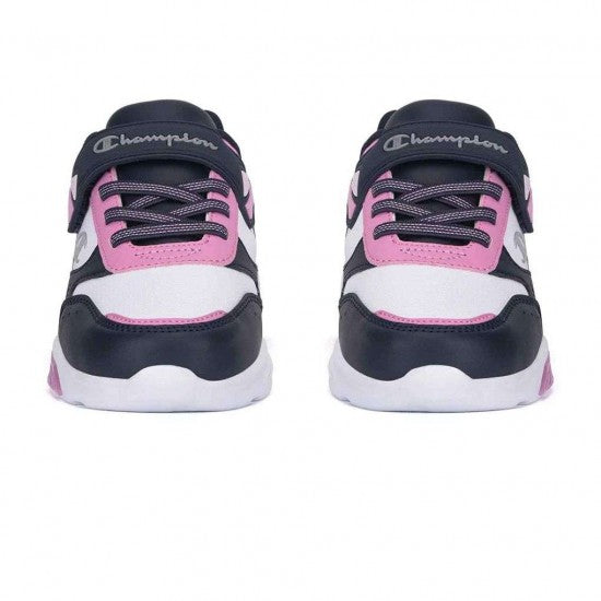 CHAMPION WAVE PU G PS LOW CUT SHOE WHT/NNY/PINK S32820-WW012