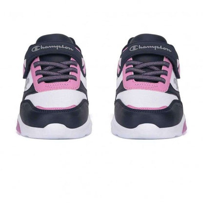 CHAMPION WAVE PU G PS LOW CUT SHOE WHT/NNY/PINK S32820-WW012