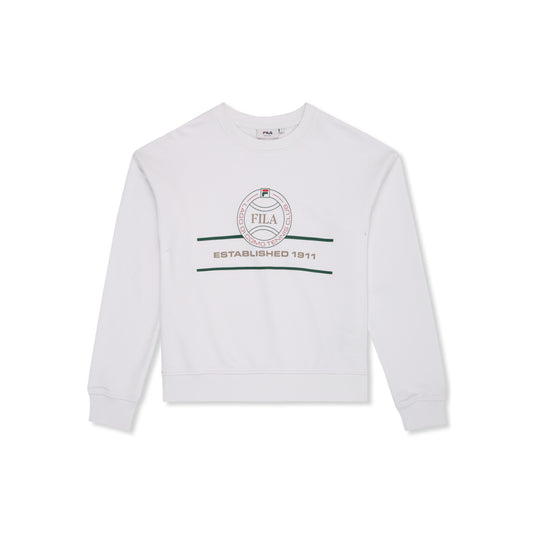 FILA PARELLA relaxed graphic crewneck sweatshirt FAW1204-10001