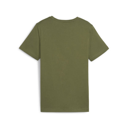 PUMA ESS LOGO TEE B OLIVE GREEN 586960-76