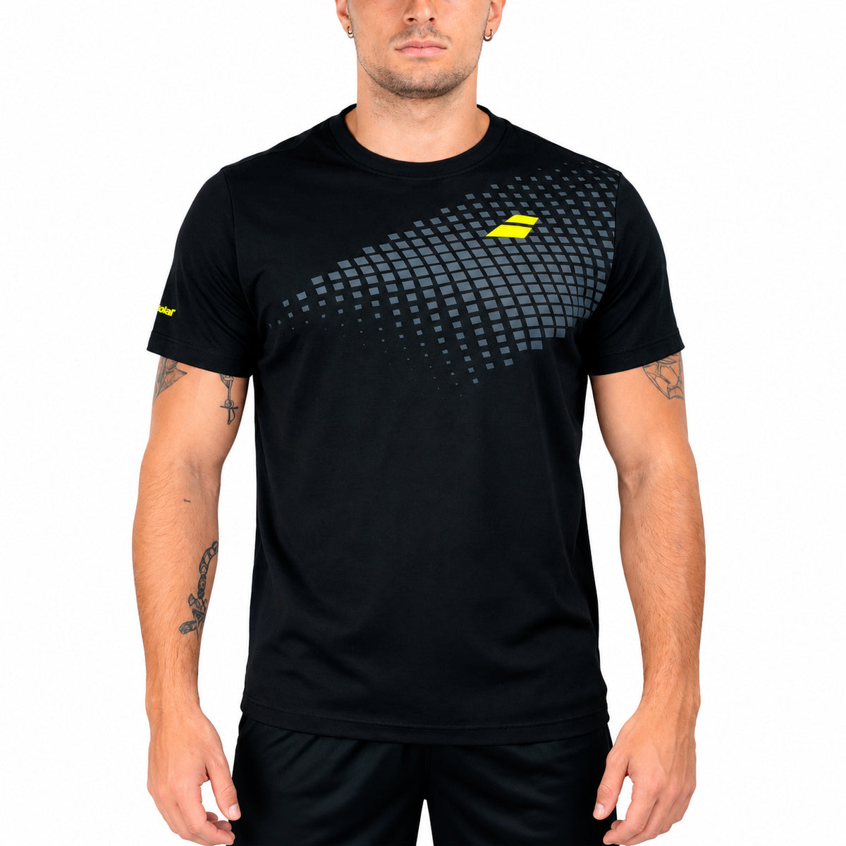Babolat Aero Cotton Tee 4US26441W-2000 – Nero