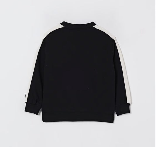 FILA DESANA regular blocked crewneck sweatshirt FAK0440-80010