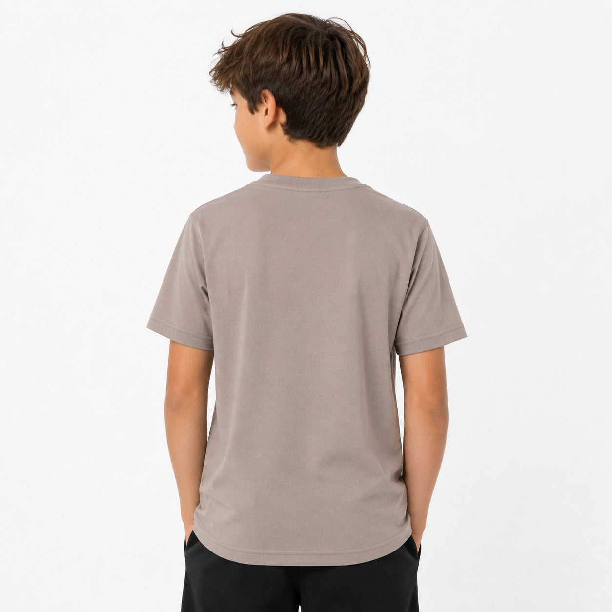 New Balance Jersey Small Logo Tee LAKB0001-SOT | T-Shirt Bambino/a | Stoneware