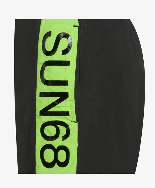 Sun68 BOY'S SWIM PANT STRIPE ON SIDE H35306-11