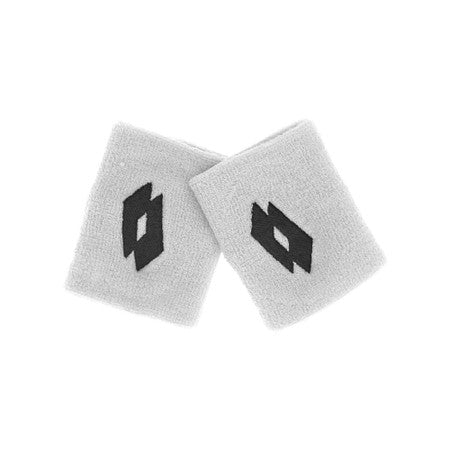 LOTTO TENNIS WRISTBAND 3.5 INCH BRIGHT WHITE/ALL BLACK 219039-1CY