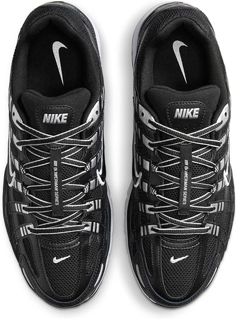 NIKE P-6000 BLACK/BLACK-WHITE-MTLC SILVER CD6404-026