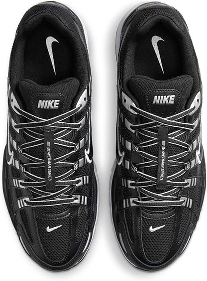 NIKE P-6000 BLACK/BLACK-WHITE-MTLC SILVER CD6404-026