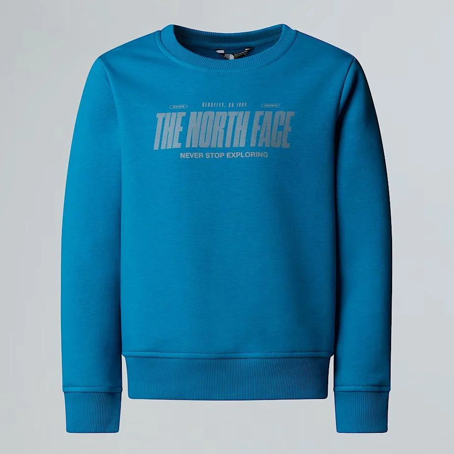 THE NORTH FACE NTF B REFLECT LOGO CREW DUSK BLUE NF0A8EATBOM1
