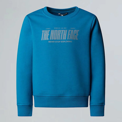 THE NORTH FACE NTF B REFLECT LOGO CREW DUSK BLUE NF0A8EATBOM1