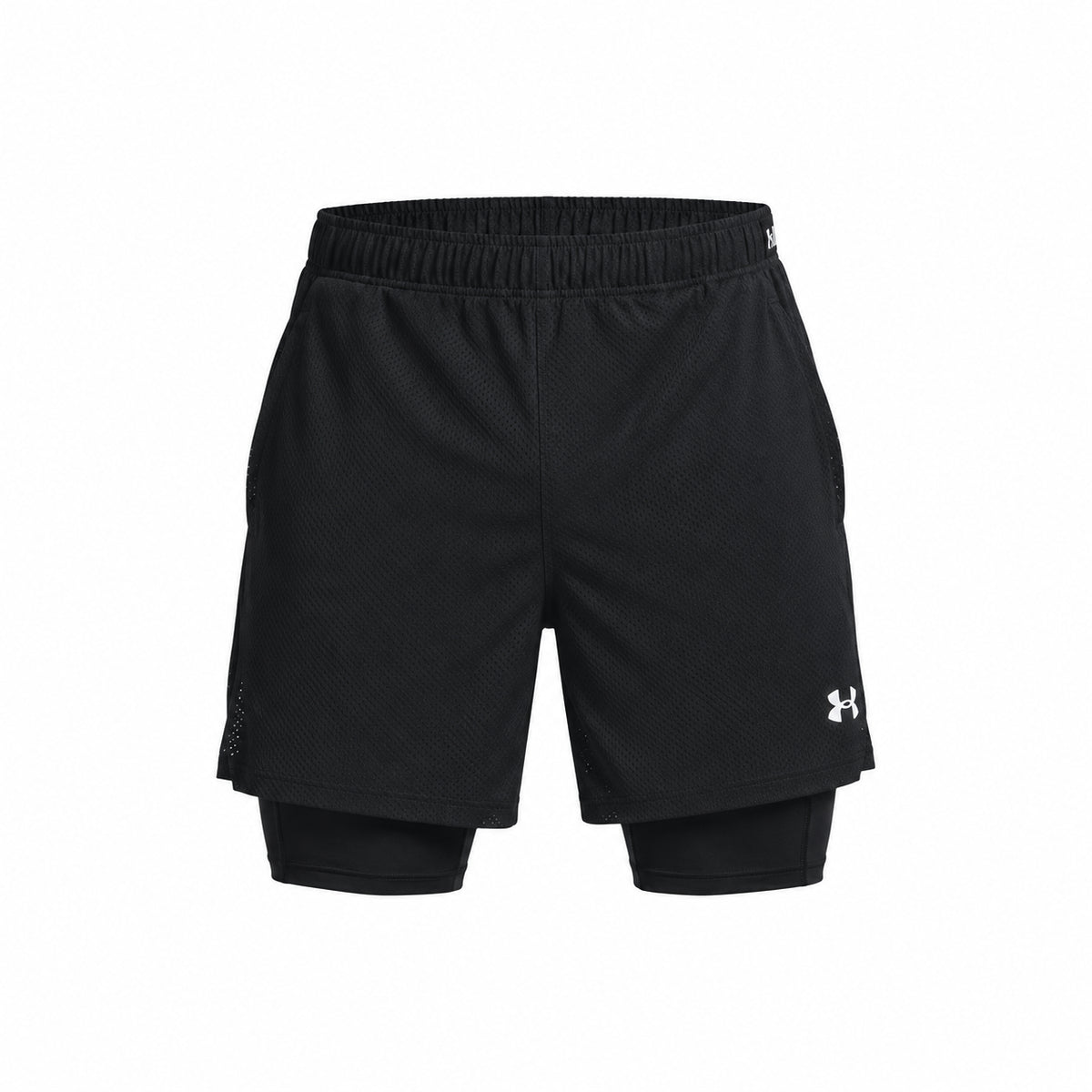 Under Armour UA Vanish Woven Short 2.0 2N1 6013950-001 – Pantaloncini uomo neri 2 in 1, shorts sportivi per allenamento, palestra e tempo libero sport