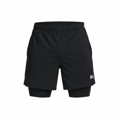 Under Armour UA Vanish Woven Short 2.0 2N1 6013950-001 – Pantaloncini uomo neri 2 in 1, shorts sportivi per allenamento, palestra e tempo libero sport