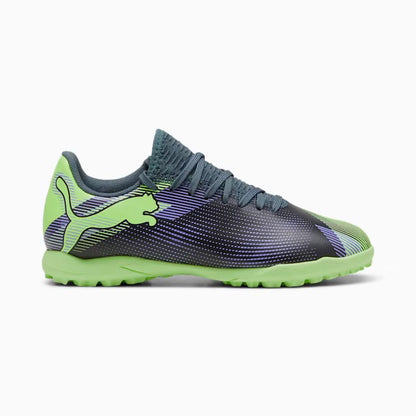 PUMA FUTURE 7 PLAY TT JR GRAY SKIES-ELEKTRO PURPLE-FIZZY APPLE-PUMA WHITE 107950-03
