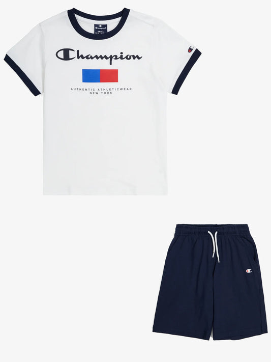 CHAMPION SET WHT/NNY 306699-WW001