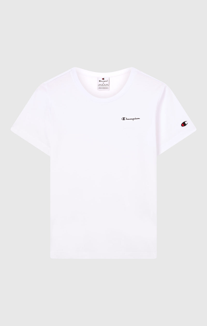 CHAMPION SS TEE WHT-NS 118408-WW001