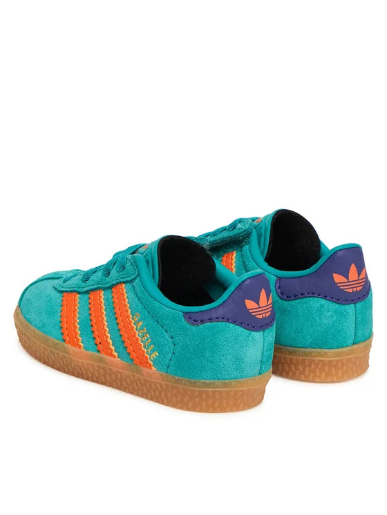 ADIDAS AOR GAZELLE CF EL I PURTEA/IMPORA/CPURPL JR5940