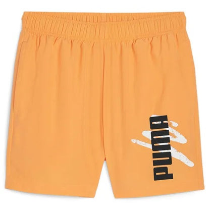 PUMA ESS+ LOGO LAB PUMA WOVEN SHORTS 5'' CLEMENTINE 678990-46