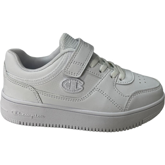 CHAMPION RD18 B PS LOW LOW CUT SHOE TRIPLE WHT S32406-WW001