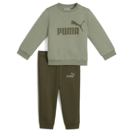 PUMA MINICATS ESS CREW SET FL INF GREEN 686280-82