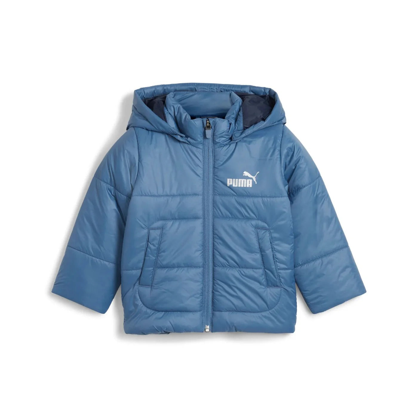 PUMA MINICATS HOODED PADDED JACKET BLUE HORIZON 675971-24