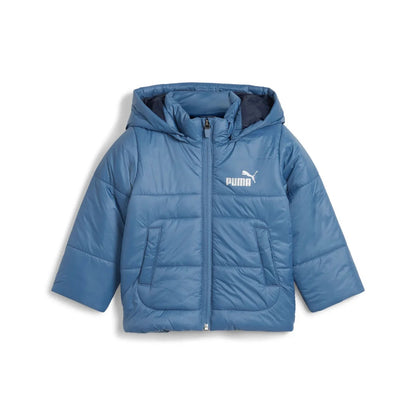 PUMA MINICATS HOODED PADDED JACKET BLUE HORIZON 675971-24