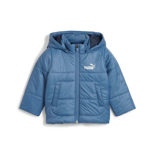 PUMA MINICATS HOODED PADDED JACKET BLUE HORIZON 675971-24