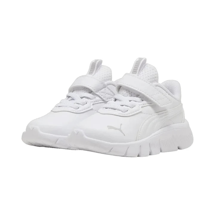 PUMA FlexFocus Modern SL 312645-01 – Bianco | Sneakers unisex bambino in mesh, scarpe per look casual sportivi e outfit per il tempo libero quotidiano