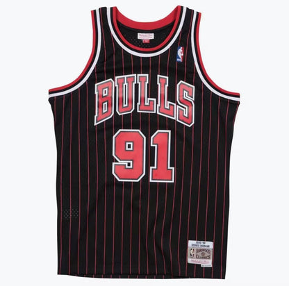 Mitchell & Ness NBA SWINGMAN ALTERNATE JERSEY BULLS 1995 DENNIS RODMAN SMJYGS18150-CBUBLCK95DRD