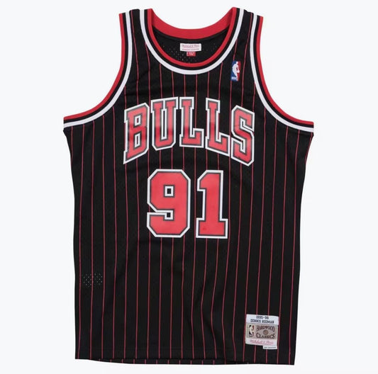 Mitchell & Ness NBA SWINGMAN ALTERNATE JERSEY BULLS 1995 DENNIS RODMAN SMJYGS18150-CBUBLCK95DRD