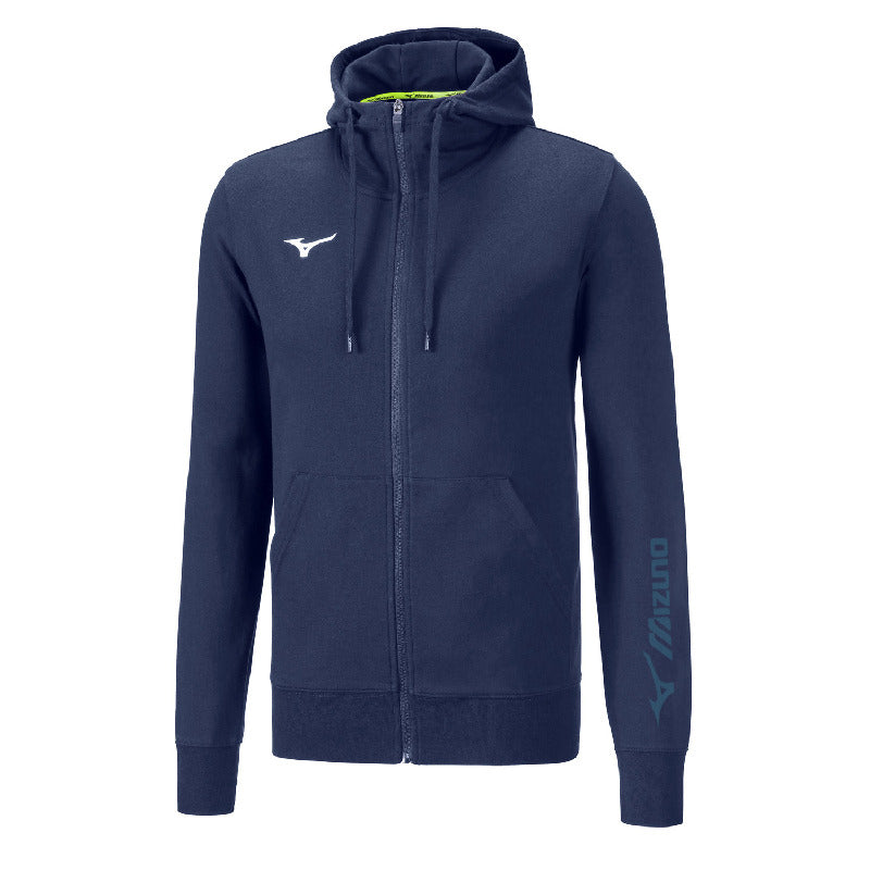 Mizuno Team Miz Sweat FZ Hoodie JNR – Felpa con Cappuccio Bambino 32EC890014