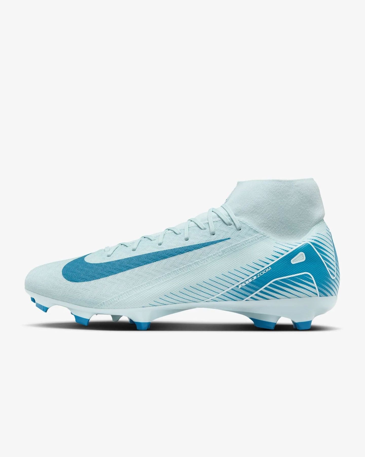 NIKE ZM SUPERFLY 10 ACAD FG/MG GLACIER BLUE/BLUE ORBIT FQ1456-400