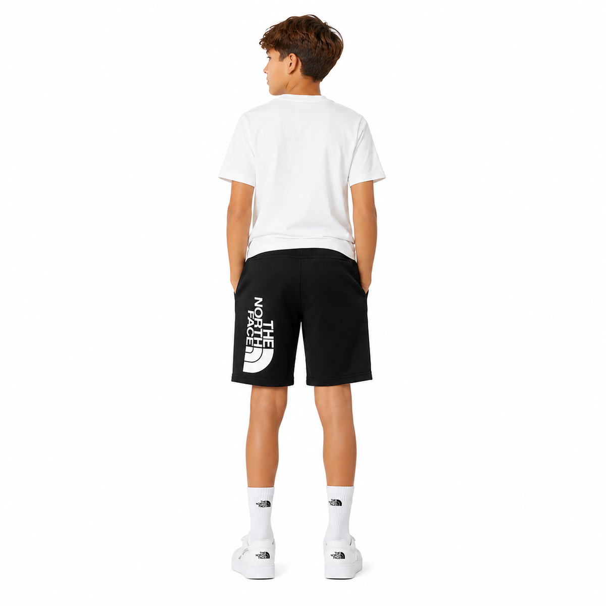 The North Face Cotton Shorts NF0A82ELJK31 Nero Bambino – foto 4