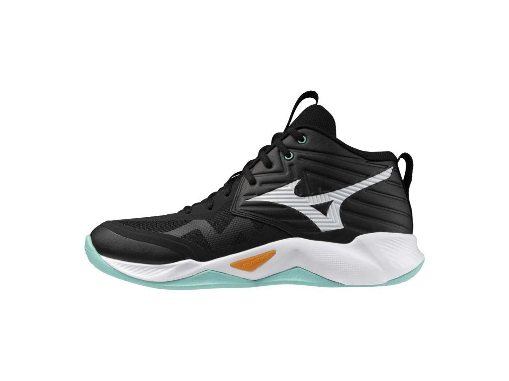 MIZUNO WAVE MOMENTUM PRO MID	Black/Tangelo/IceGreen V1GA254512