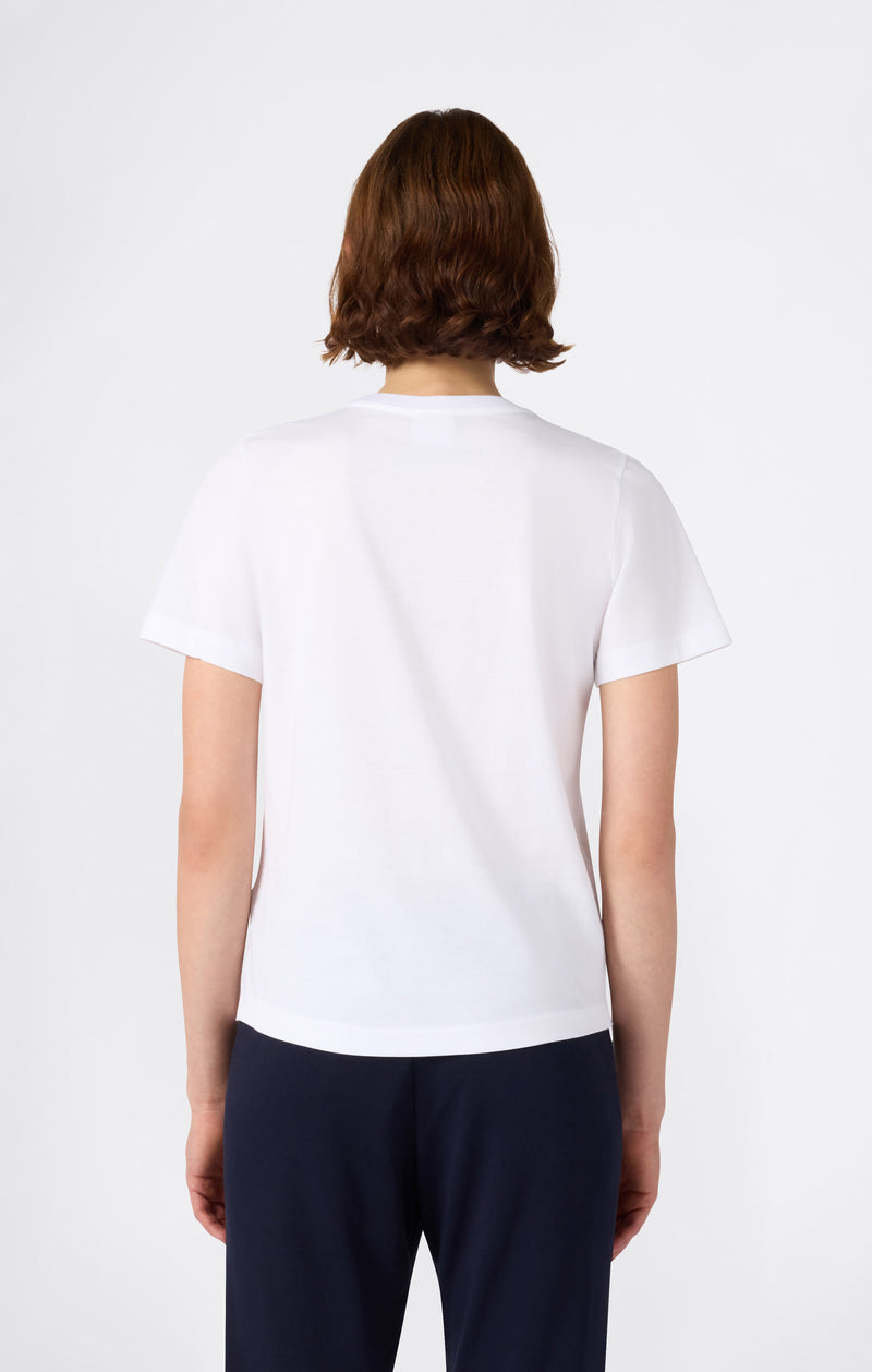 CHAMPION SS TEE WHT-NS 118408-WW001