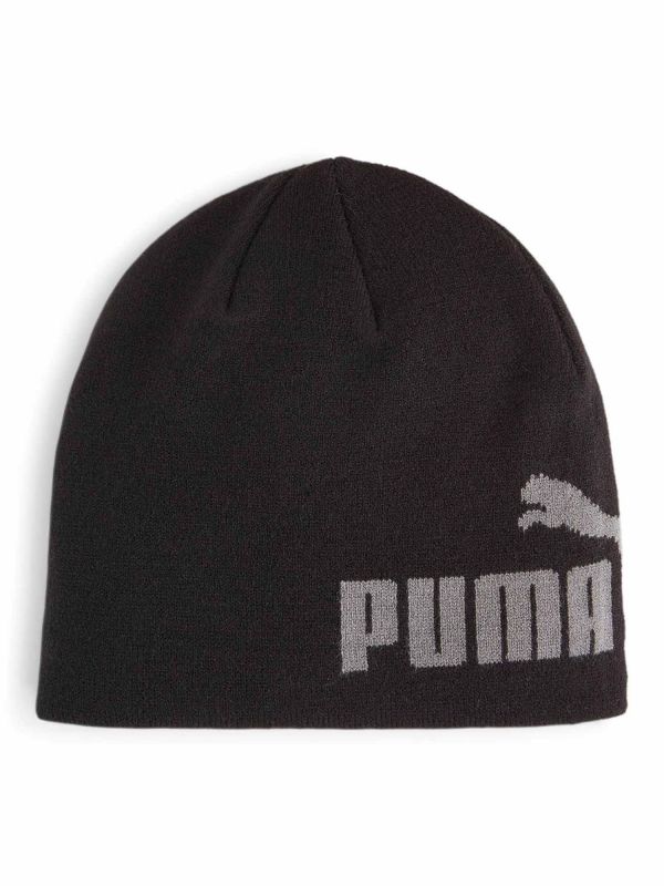 PUMA ESS NO 1 LOGO CUFFLESS BEANIE JR PUMA BLACK 025697-01
