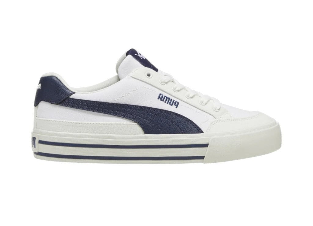PUMA COURT CLASSIC VULC FS WHITE-NAVY-VAPOR GRAY 396353-04