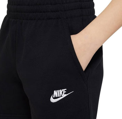 NIKE SPORTSWEAR CLUB FLEECE BLACK/BLACK/WHITE FD2919-010