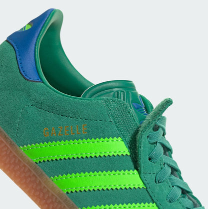 ADIDAS GAZELLE CF EL C SECOGR/SGREEN/BLUBIR JQ7835
