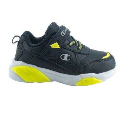 CHAMPION WAVE PU B TD LOW CUT SHOE NNY/LIME S32817-BS502