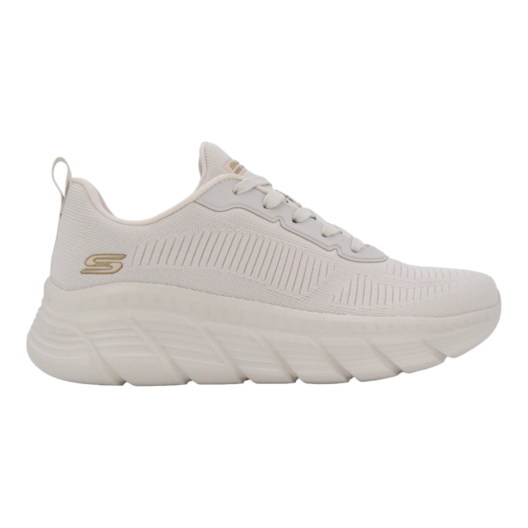 Skechers Bobs B Flex Hi Fly Sneakers Alte Donna Panna
