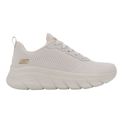 Skechers Bobs B Flex Hi Fly Sneakers Alte Donna Panna