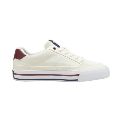 PUMA COURT CLASSIC VULC FS WARM WHITE-NAVY-SUGARED ALMOND 396353-01