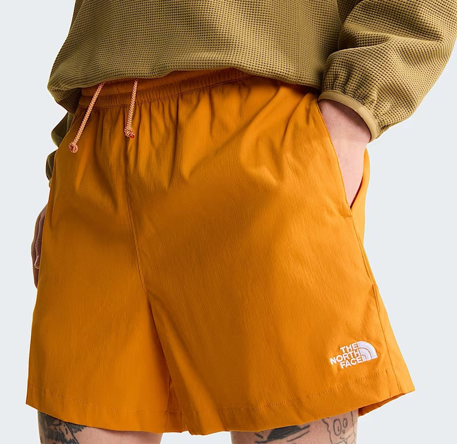 THE NORTH FACE M CLASS V PATHFINDER PULL ON SHORT - 5" DUST ORANGE NF0A8EKHG5I1