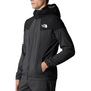 THE NORTH FACE M MA WIND TRACK HOODIE ASPHALT GREY/TNF BLACK NF0A87J2MN81