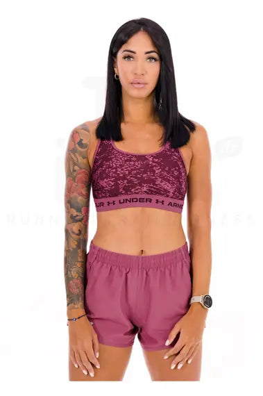 UNDER ARMOUR CROSSBACK MID PRINT 1361042-659