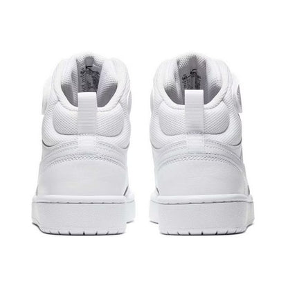 NIKE COURT BOROUGH MID 2 WHITE/WHITE-WHITE CD7782-100