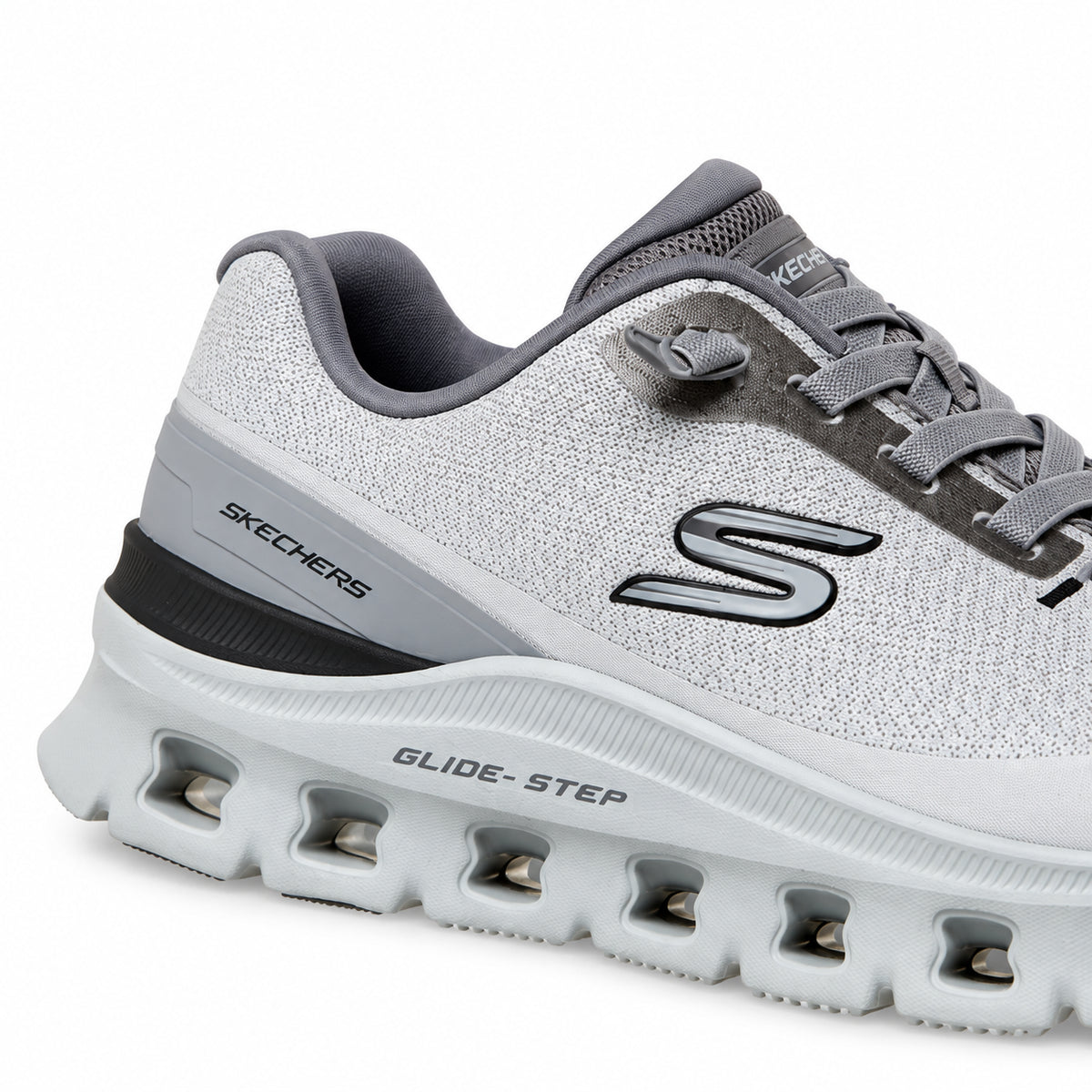 Skechers Glide-Step Pro - Waverra – Scarpe sportive uomo grigio in mesh – 233132-GRY