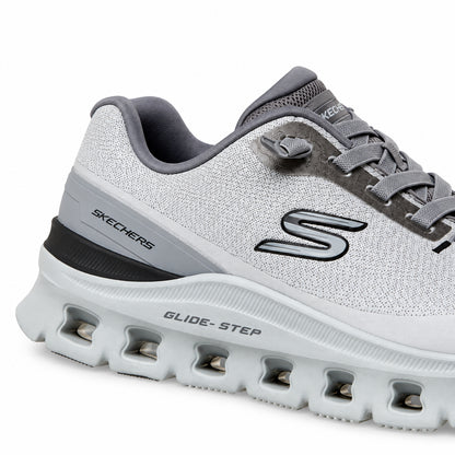 Skechers Glide-Step Pro - Waverra – Scarpe sportive uomo grigio in mesh – 233132-GRY