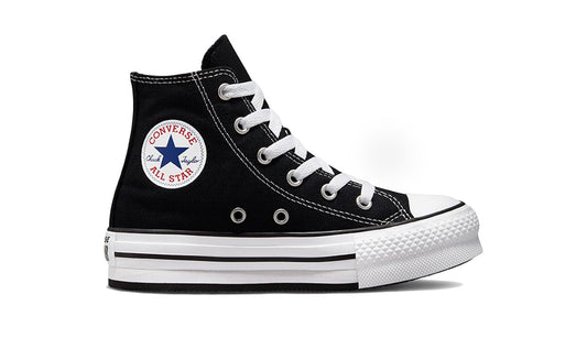CONVERSE CTAS EVA LIFT HI BLACK/WHITE/BLACK 372859C