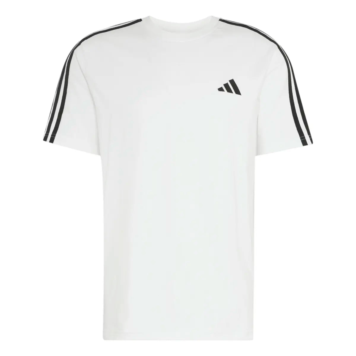ADIDAS Essentials 3-Stripes Single Jersey - White/Black KY4116