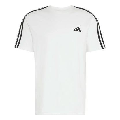 ADIDAS Essentials 3-Stripes Single Jersey - White/Black KY4116